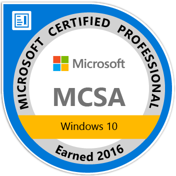 MCSA_Windows_10